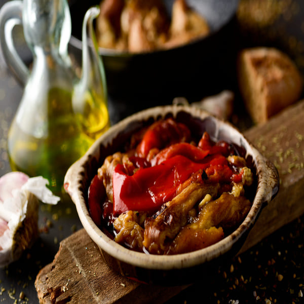 escalivada traditional catalan dish